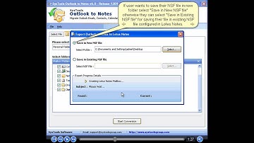 Outlook to Lotus Notes