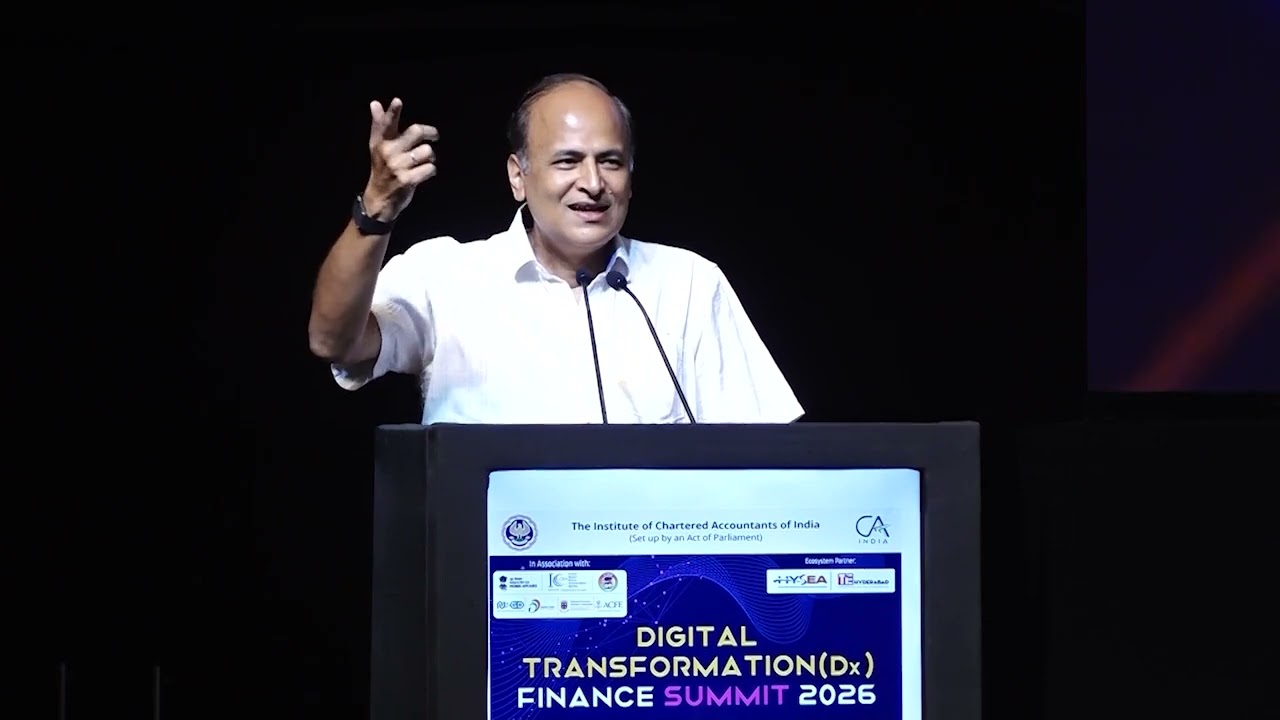 Shri Rajgopal Sharma,Principal Director of Income Tax Investigation(AP&Telangana)DxFS2026, DAAB-ICAI