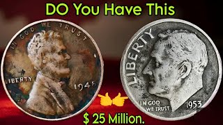 Top 4  Hidden US Coins Worth Up to $417,000 💰 Do NOT Spend These Coins!These Old Pennies & Dimes