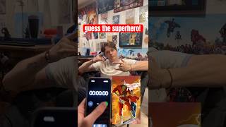 Guess the superhero in 1 min or less! #guessthecharacter #dccomics #shazam