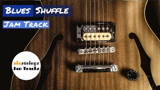 Dirty Blues Shuffle Backing Track in Am // Guitar Jam // with Scale & Chords