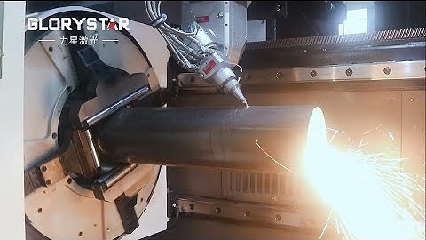 3D Laser Tube Cutting Machine with Automatic Loading | Glorystar Laser#tubelasercutting #3D