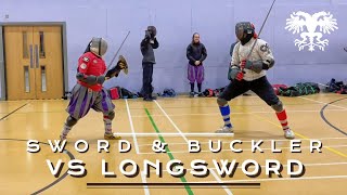Sword & Buckler VS Longsword - Esther v Sam
