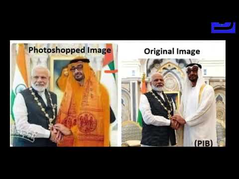 Did Modi make Sheikhs wear saffron Fake image resurfaces; Fact Check