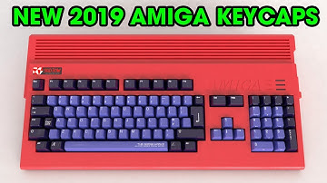 New 2019 Amiga Keyboard Keycaps Review
