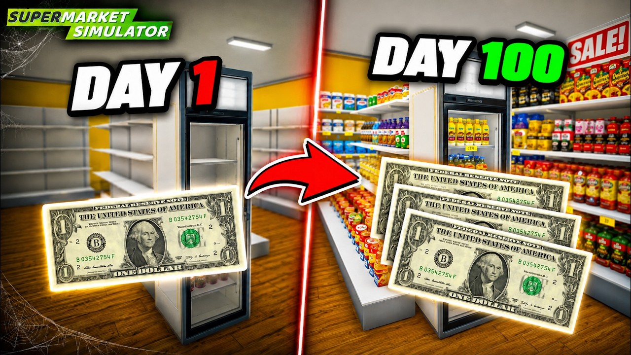 Can I Double My Money Everyday In Supermarket Simulator?