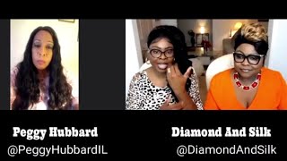 Peggy Hubbard stopped by to chat with Diamond and Silk