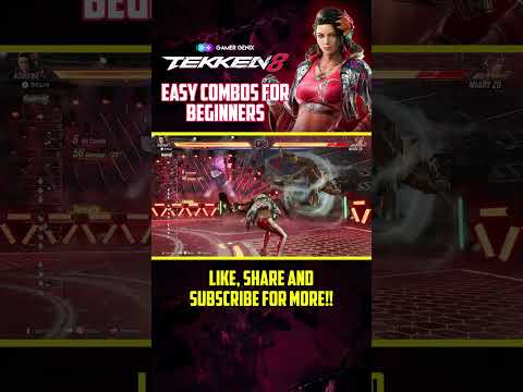 Easy Combos For Azucena in Tekken 8 |Beginner Friendly|