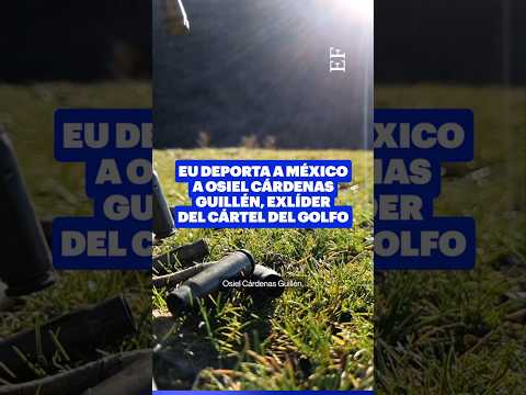 EU deporta a México a Osiel Cárdenas Guillen, exlíder del Cártel del Golfo