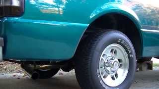 '97 Ford Ranger 2.3: Stock vs Open Exhaust