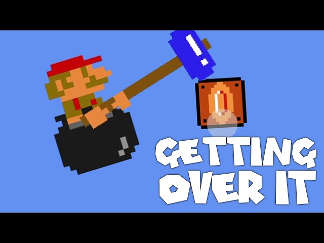 Getting Over It with Super Mario Odyssey 