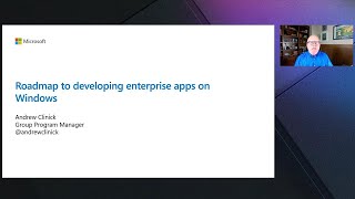 Roadmap to developing enterprise apps on Windows | OD254