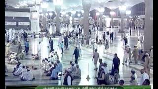 أذان الفجر من المسجد النبوي الخميس 3-6-1435 المؤذن محمد حكيم