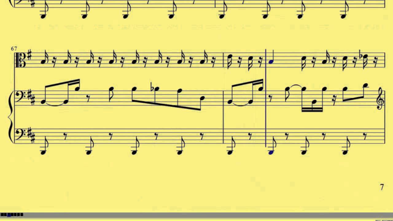 sheet bend [ Viola ] Gangnam Style - PSY