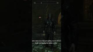 I became the guild master in the thieves guild #skyrim #shorts #xbox #gaming