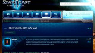 Starcraft 2 Drop Hack Bans - BLIZZARD BANHAMMER! DO NOT CHEAT! - SC2 News Vlog