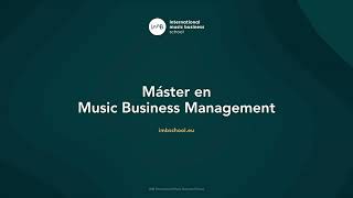 Máster en Music Business Management - Learning Experience