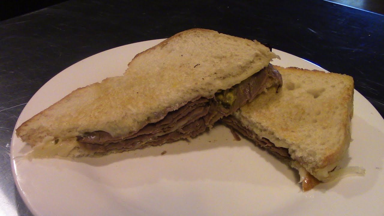 TOASTED ROAST BEEF MELT YouTube