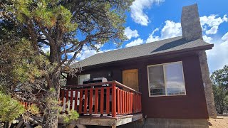 Stone Canyon Inn ❤️🔥 #explorewithcassie #utah #brycecanyon #cabin #cabinlife #cabins #roadtrip #az