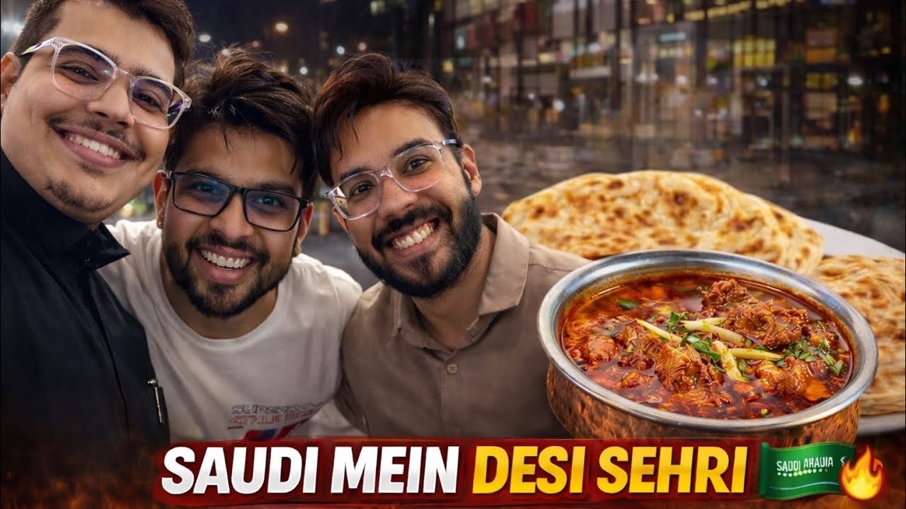 3 Baje Raat 😳Ko Saudi Mein Full Desi Sehri 🇸🇦 | Ramzan Vlog 2026 