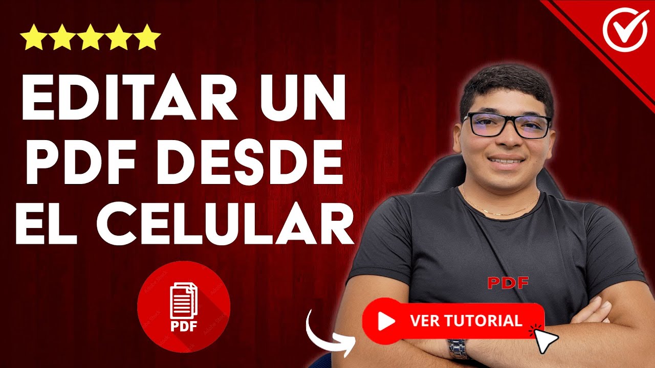 Cómo EDITAR un PDF Desde mi Celular | 📄 Modificar Archivo PDF ...