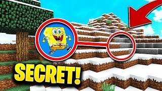 J'AI TROUVÉ LA BASE SECRETE DE BOB L'EPONGE ! JE TROLL ET IL PLEURE SUR MINECRAFT