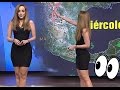 Gaby Lozoya presentando el Clima 21 03 2017