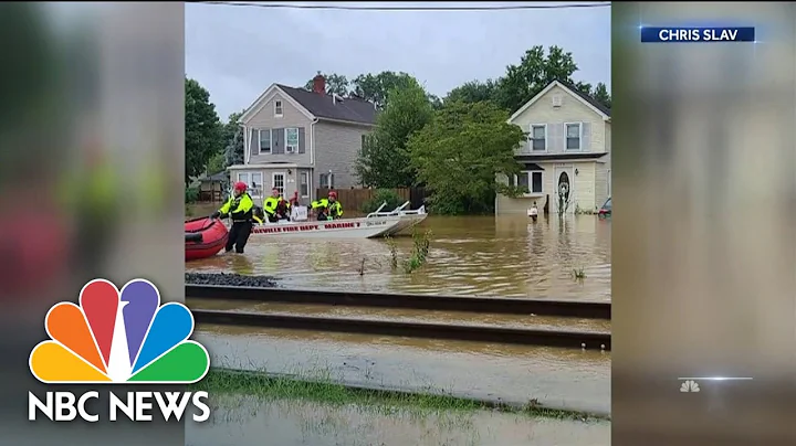 Tropical Storm Henri Blows Into New England