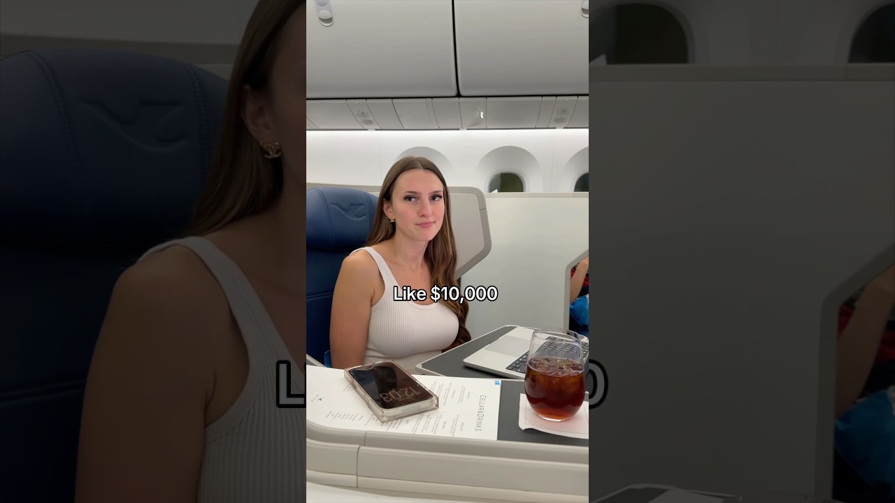 Need to fly business class during a 16 hour flight 😵‍💫