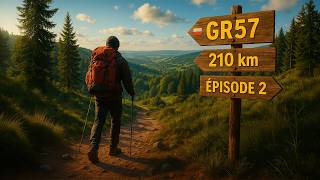 GR57 - Premier bivouac (au sec), 210km dans les Ardennes belge ! (Épisode 2)