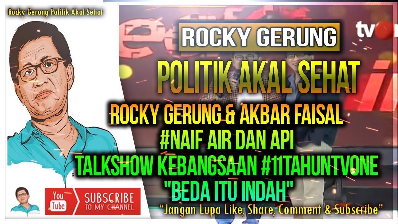 Rocky Gerung & Akbar Faisal | 
