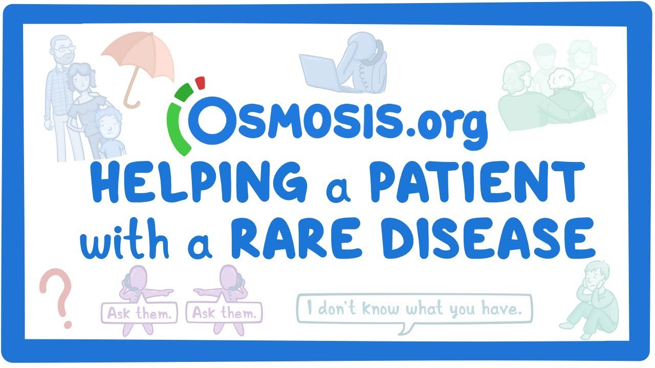 Clinician's Corner: Helping a patient with a rare disease osmosis 会社