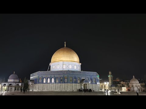 9.10.2026 أذان وصلاة الفجر من المسجد الأقصى المبارك Fajr prayer at the blessed Al-Aqsa Mosque.