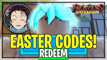[EASTER!] ALL EASTER UPDATE CODES FOR SLAYERS UNLEASHED! GET EGGSPLOSION, EASTER BREATHING AND MORE!