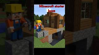 Best starter house for beginners 🏠🔥#ytshorts #minecraft #beststeve #minecraftbuilding #beginners