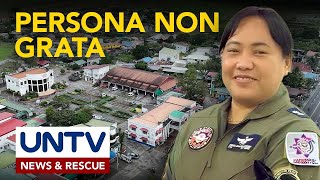 Commander ng PAF Air Base sa Capas, idineklarang persona non grata ng LGU