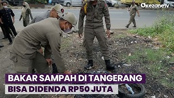 Wali Kota Tangerang Keluarkan Sanksi Denda Rp50 Juta Bagi yang Bakar Sampah Sembarangan