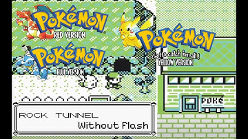 How to get through Rock Tunnel Without Flash in Pokemon Red & Blue and Yellow