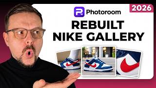 I Rebuilt Nike’s Product Gallery With AI - AI Product Photography Tutorial Photoroom (2026)