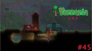 Let's Play Terraria 1.4.5 - Master Mode - Ep.45 - Farming More Equipment. No Talking Gameplay