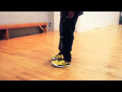 Learntopop.com Popping Lesson 3- Basic Footwork