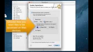DigitalQuick for Mac: Secure a Dropbox Folder