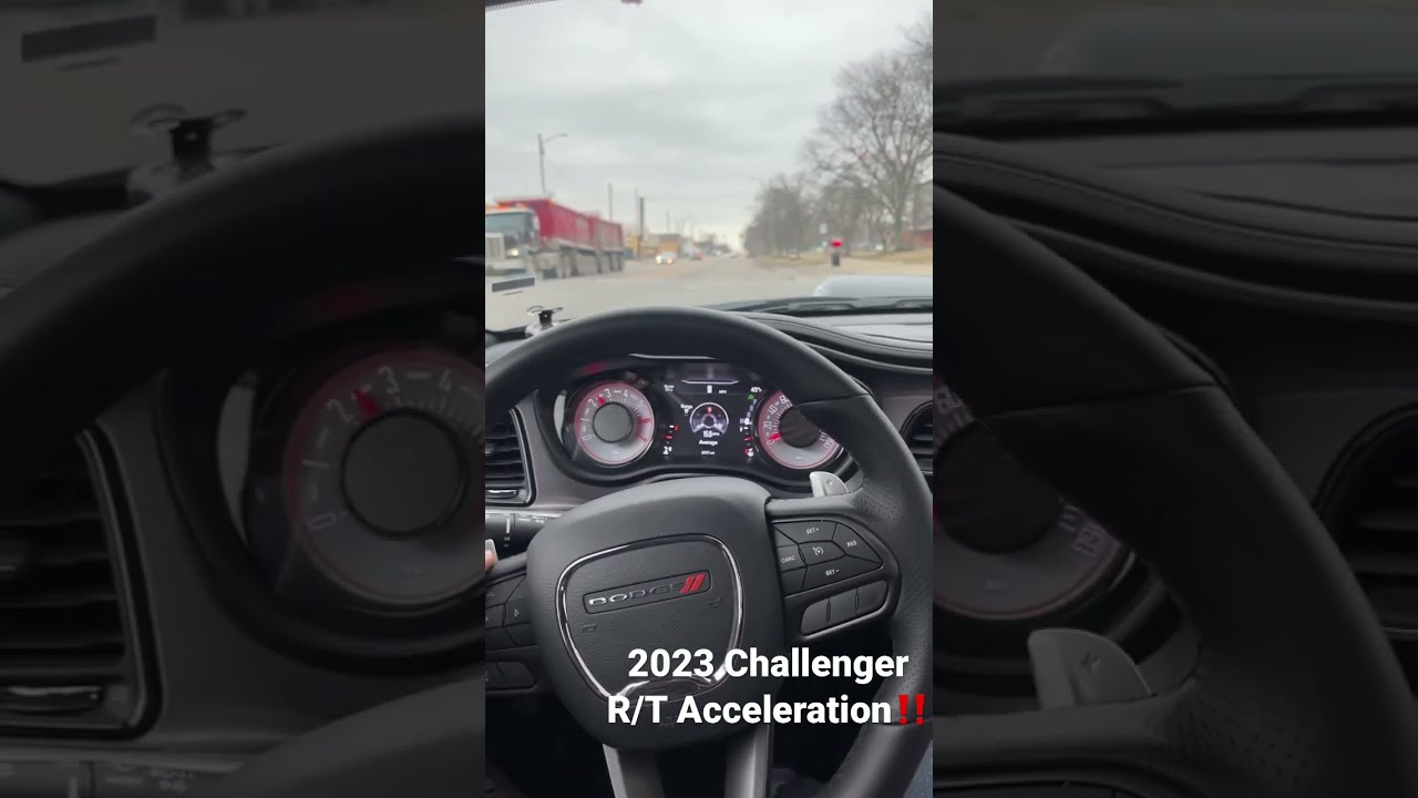 2023 Dodge Challenger R T 0 To 60