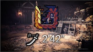 Glavenus Longsword Solo In 242 Mhworld Iceborne