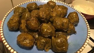 Yalançı dolma. Heçnə dolması Çox dadlı yarpaq dolması