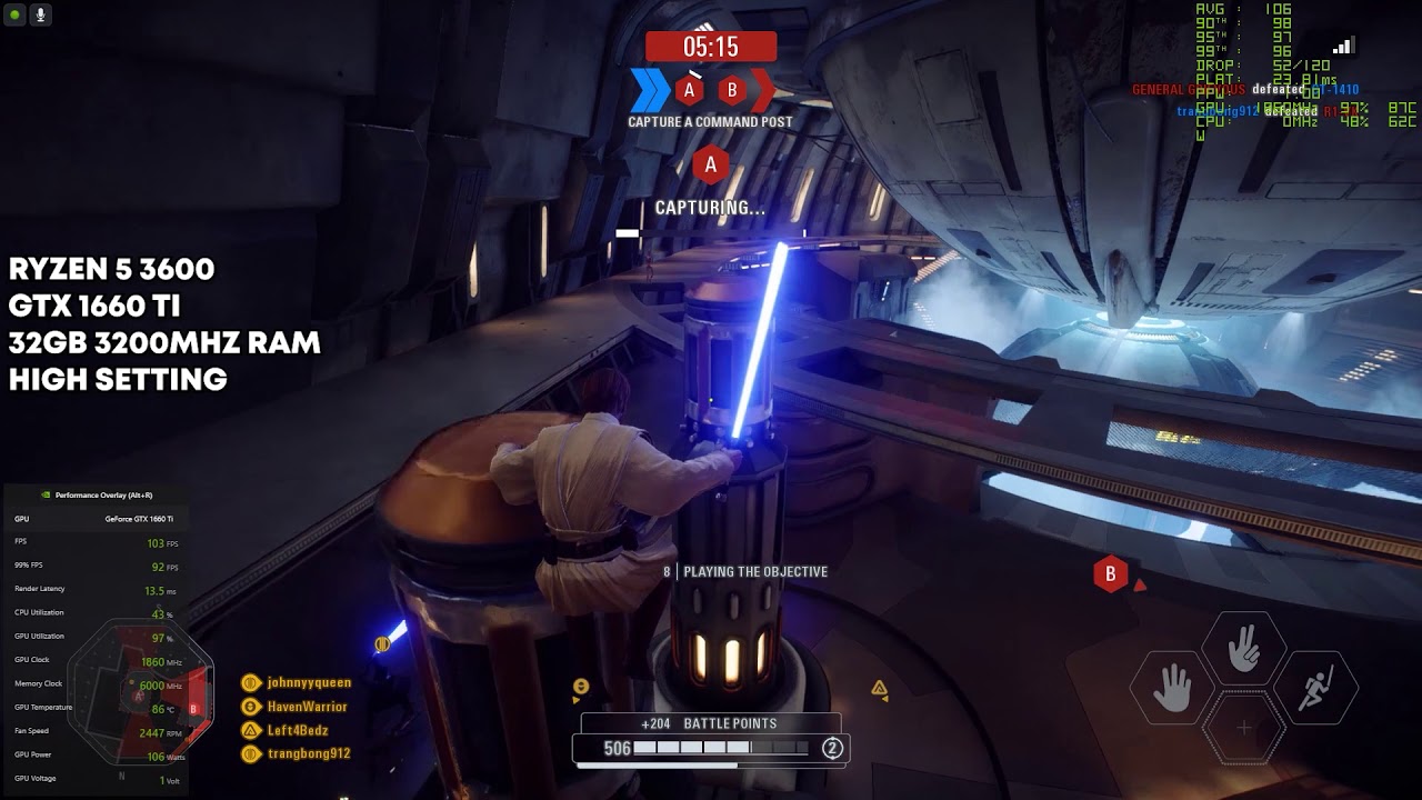 PC Gaming #59 - STAR WARS BATTLEFRONT 2 (1080P ALL SETTINGS BENCHMARKS)