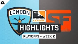 London Spitfire vs SF Shock | Playoffs Week 2 | Day 3 - Overwatch League S2 Highlights