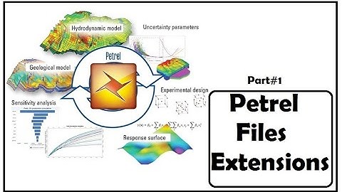 Petrel Tutorials  | Petrel File Extensions