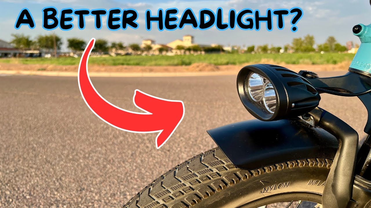 LET THERE BE LIGHT! Lectric XP4 and XP 3.0 E-Bike Headlight UPGRADE