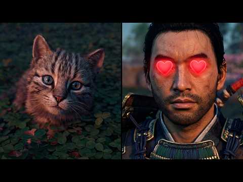 Samurai and Cats (Ghost of Tsushima DIRECTOR'S CUT) - Funny Moments from the Livestream #3